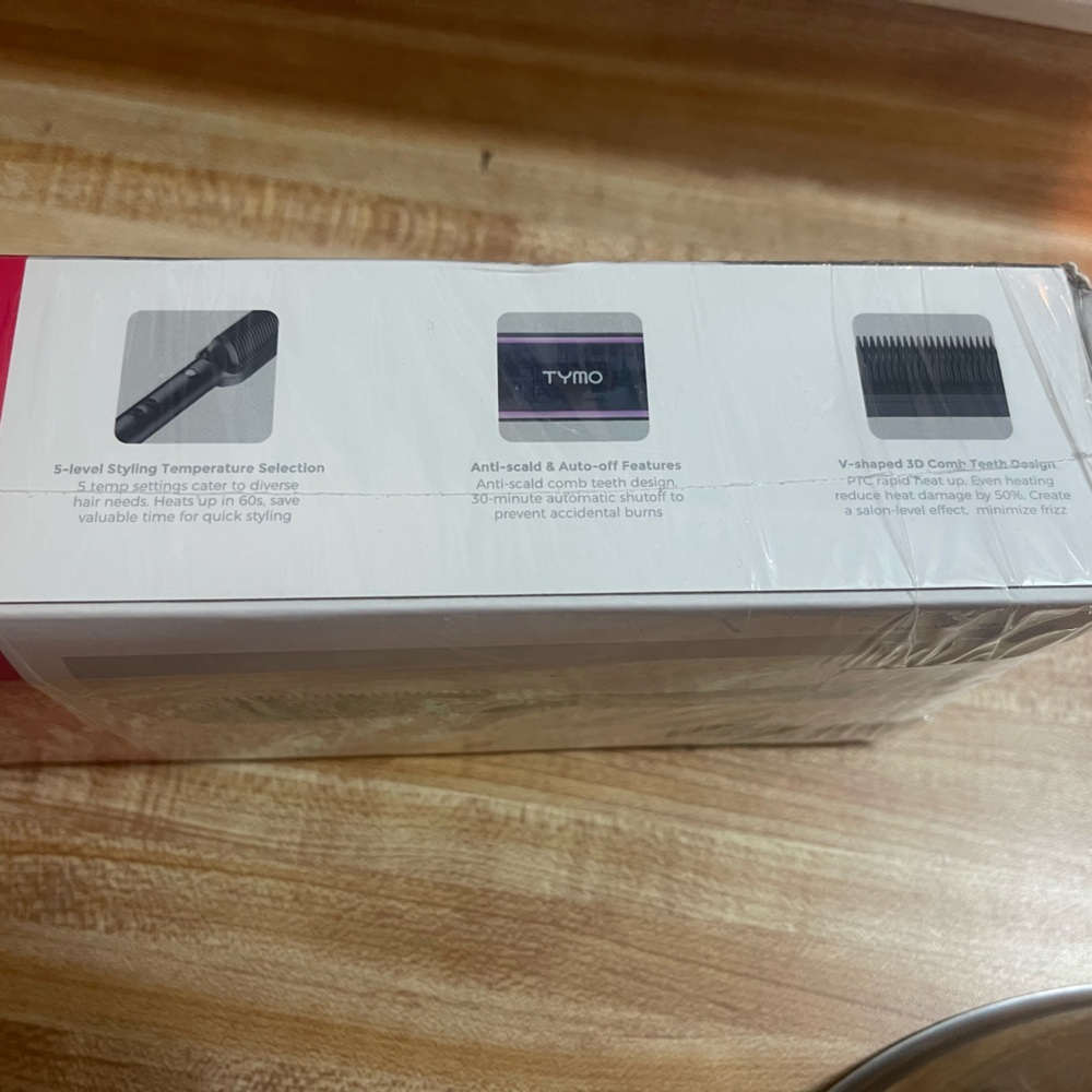TYMO Hair Straightening Comb with Accessories - Picture 3 of 6